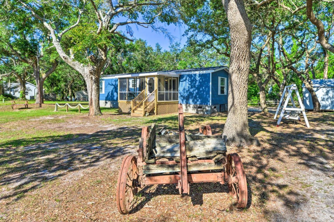 Pelican Place Coastal Cottage Walk To Back Sound Harkers Island Exterior photo